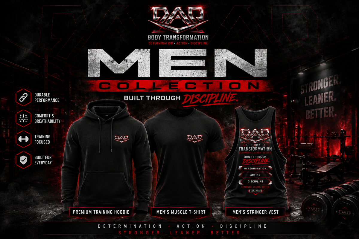 DAD mens performance wear