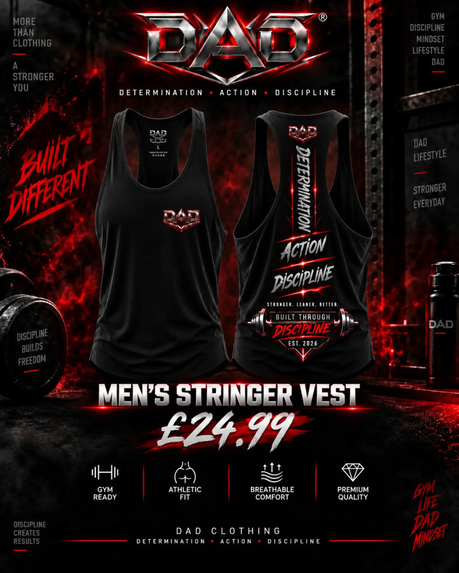 DAD Men's Stringer Vest — Drop 001