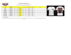 DAD Men's Muscle T-Shirt Size Guide