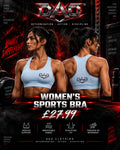 DAD Women's Sports Bra - Drop 001