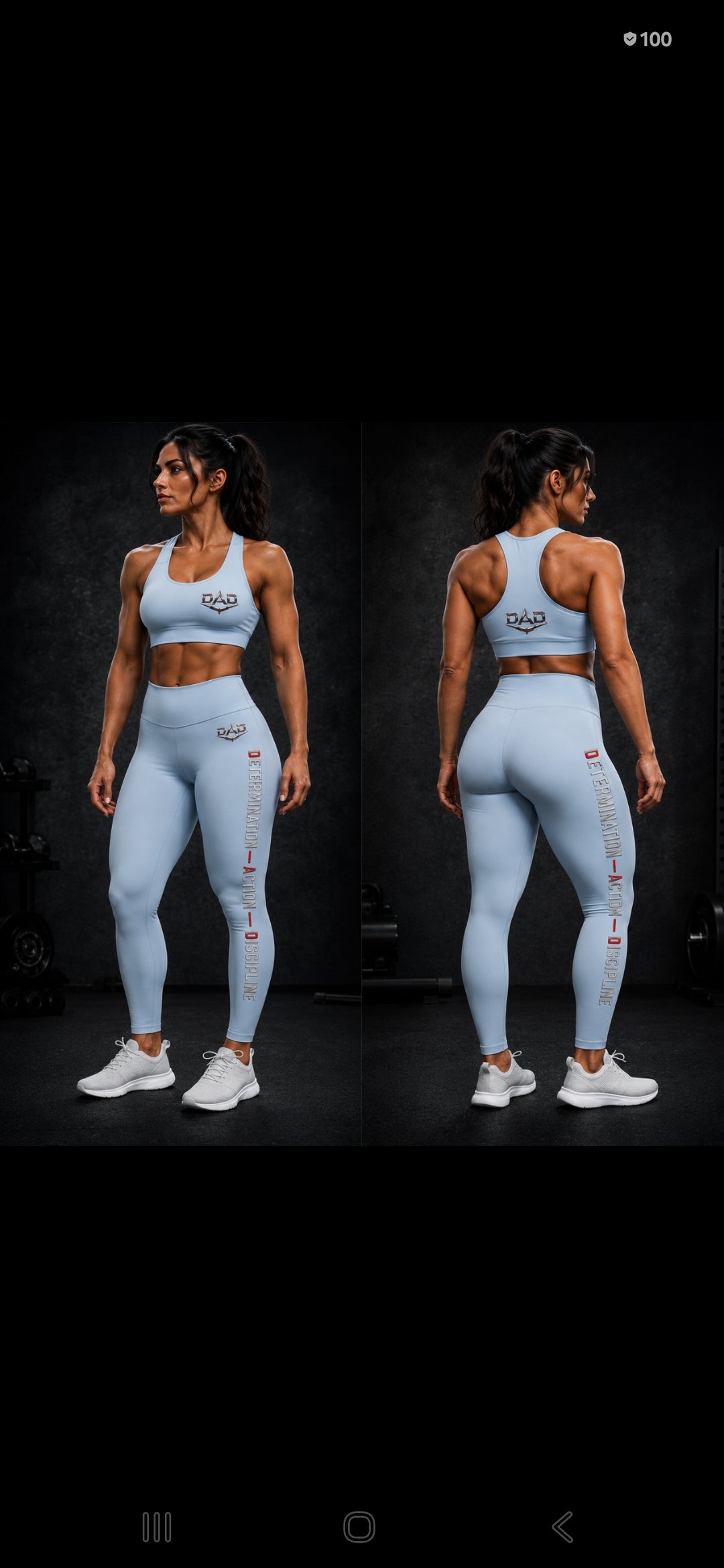 DAD BODY TRANSFORMATION™ Women’s Sports Bra & Leggings Set — DROP 001
