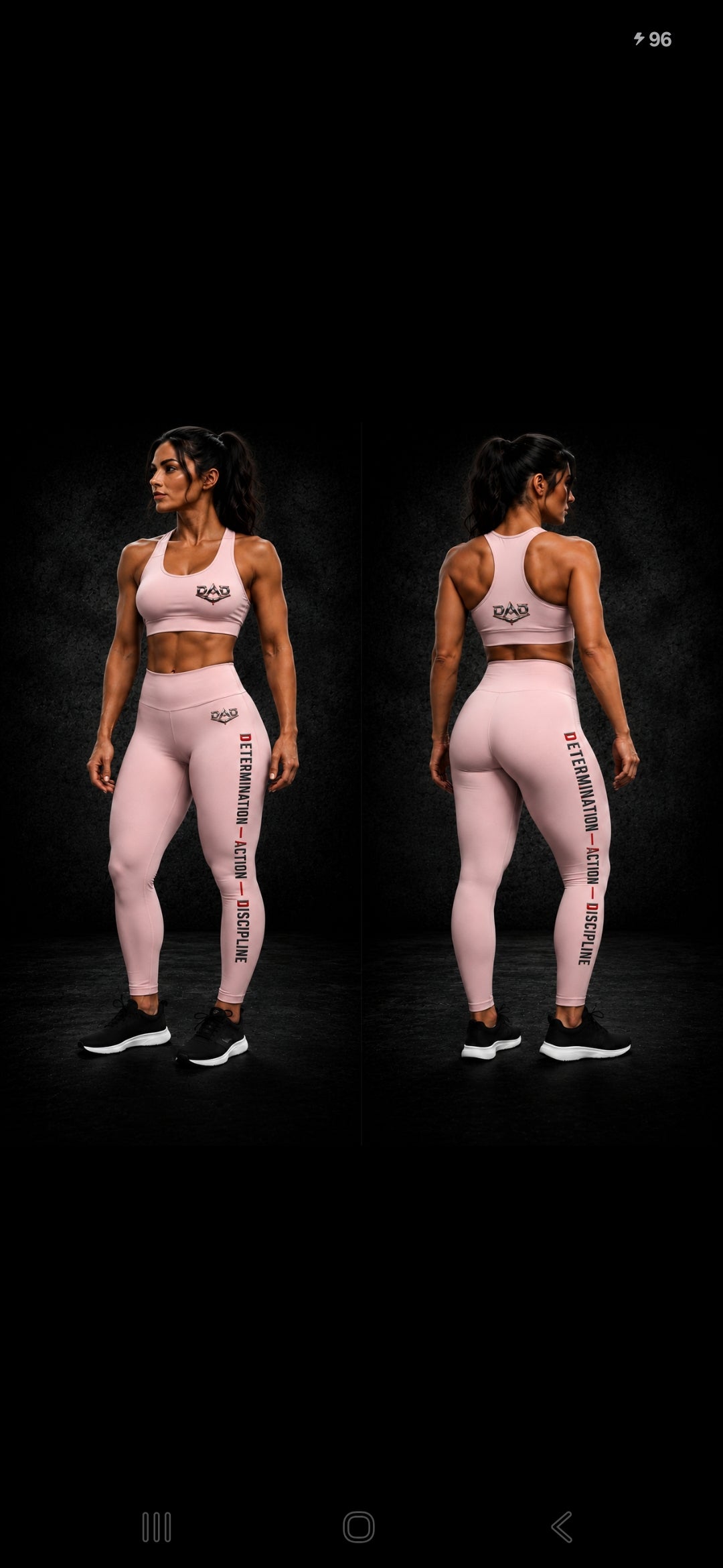 DAD BODY TRANSFORMATION™ Women’s Sports Bra & Leggings Set — DROP 001
